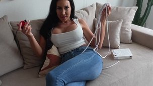 Mila Amora Failed Babysitting Bondage
